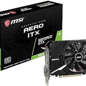 【中古】【39shop】MSI★GeForce GTX 1660 AERO ITX 6G OC グラフィックスボード VD6919（非常に良い）