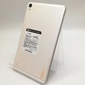 【中古】KYOCERA au 【SIMロック解除済み】 Qua Tab QZ8 KYT32 オフホワイト【福岡天神】保証期間１ヶ月【ランクB】