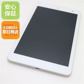 新品同様 KYT32 Qua tab QZ8 オフホワイト スマホ 本体 白ロム 中古