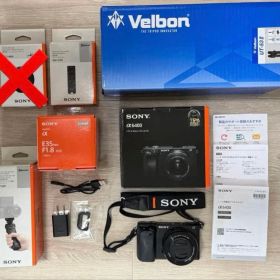 SONY α6400 パワーズームレンズキット 本体 付属品多数