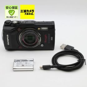 【良品】 OLYMPUS Tough TG-5 ブラック 1200万画素CMOS F2.0 15m 防水 100kgf耐荷重 GPS+電子コンパス&内蔵Wi-Fi デジタルカメラ #112VV09101