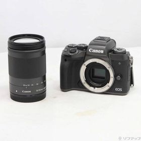 【中古】Canon(キヤノン) EOS M5 EF-M 18-150 IS STM レンズキット ブラック (2420万画素／SDXC) 【305-ud】