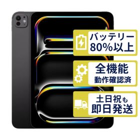 【極美品】iPad Pro 11 M5 Wi-Fi 256GB <第6世代>【A3357】 < MDWK4J/A >｜スペースブラック｜本体【バッテリー100％】【整備済製品】XV7H