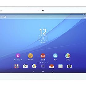 「未使用品」(au)Xperia Z4 Tablet SOT31 ホワイト(Android 5.0)(中古品)