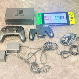 Nintendo Switch 本体 ネオンイエロー グリーン プロコン