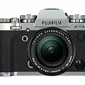 【中古】FUJIFILM ミラーレス一眼カメラ X-T3レンズキット シルバー X-T3LK-S