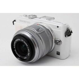 【中古】 オリンパス OLYMPUS ミラーレス一眼カメラ E-PL6 ホワイト レンズキット 美品 外付けフラッシュ付き 当店保証30日間 人気 ミラーレス一眼 ミラーレス デジタルカメラ 中古