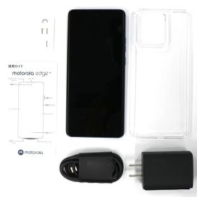 モトローラ(motorola) edge 40 SIMフリー スマートフォン pay50002jp ルナブルー【非常に良い(A)】