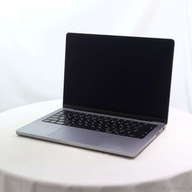(中古)MacBook Pro 14.2-inch Late-2021 MKGP3J/A M1 Pro 8コアCPU_14コアGPU 16GB SSD512GB スペースグレイ (26.3 Tahoe)(377-ud)