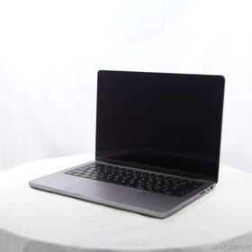 (中古)MacBook Pro 14.2-inch Late-2021 MKGP3J/A M1 Pro 8コアCPU_14コアGPU 16GB SSD512GB スペースグレイ (26.3 Tahoe)(258-ud)
