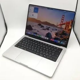 【中古】Apple MacBook Pro 14インチ M1 Pro(CPU:8C/GPU:14C) 16GB/512GB シルバー MKGR3J/A (14インチ, 2021)【鹿児島中町】保証期間１