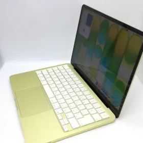 【中古】Apple MacBook Neo 13インチ A18 Pro(CPU:6C/GPU:5C) 8GB/256GB シトラス MHFD4J/A (13インチ,A18 Pro)【京都】保証期間１ヶ月【