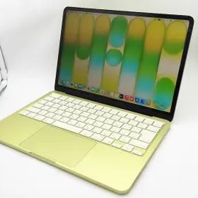 【中古】Apple MacBook Neo 13インチ A18 Pro(CPU:6C/GPU:5C) 8GB/256GB シトラス MHFD4J/A (13インチ,A18 Pro)【柏】保証期間１ヶ月【ラ