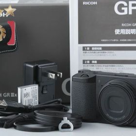 【中古】RICOH リコー GR IIIx コンパクトデジタルカメラ シャッター回数僅少 元箱付き