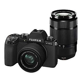 【中古】FUJIFILM ミラーレスデジタルカメラ X-S10 Wズームレンズキット F X-S10LK-1545/50230 ブラック