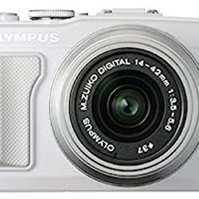 【中古】OLYMPUS ミラーレス一眼 PEN Lite E-PL6 レンズキット ホワイト E-PL6 LKIT WHT