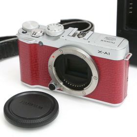 【中古】【並品】富士フイルム FUJIFILM X-A1 ボディ [レッド] CA01-B7173-3Y2A Xマウント APS-C 中古