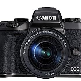 【中古】［非常に良い］Canon ミラーレス一眼カメラ EOS M5 レンズキット EF-M18-150mm F3.5-6.3 IS STM付属 EOSM5-18150ISSTMLK