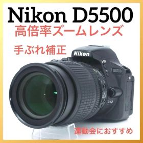Nikon D5500 Wi-Fi スマホ転送 高倍率ズーム 18-105mm