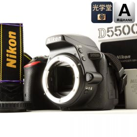 Nikon D5500 24.2MP デジタル一眼レフカメラ ブラック ニコン S/N:2006140