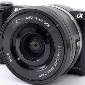 ソニー ミラーレス SONY α5000 パワーズームレンズキット ブラック 中古 Wi-Fi搭載 新品SDカード付き 届いてすぐに使える