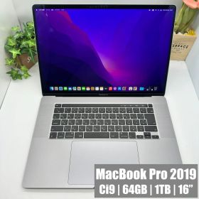 【Core i9・64GB・1TB】MacBook Pro 16インチ A2141 2019 Core i9-9980HK 64GB 1TB Radeon Pro 5500M Space Gray【MK245】