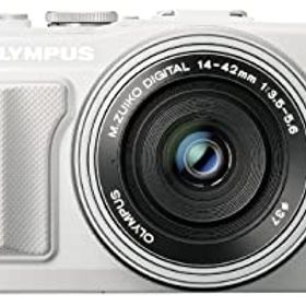 【中古】(非常に良い)OLYMPUS ミラーレス一眼 PEN Lite E-PL6 EZレンズキット ホワイト E-PL6 EZ LKIT WHT