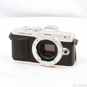 〔中古〕OLYMPUS(オリンパス) PEN Lite E-PL7 ボディ シルバー〔371-ud〕