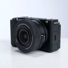 【中古】(ソニー) SONY VLOGCAM ZV-E10 II パワーズームキット ブラック ZV-E10M2K B