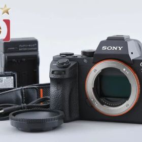 【中古】SONY ソニー α7II ILCE-7M2 ミラーレス一眼カメラ シャッター回数僅少 多言語対応