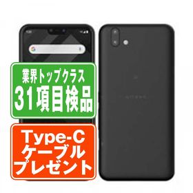 SIMフリー ワイモバイル 901FJ arrows J ブラック スマホ 本体 android 中古 送料無料 保証あり 【Type-Cケーブルプレゼント実施中】 90