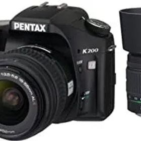 【中古】【非常に良い】PENTAX デジタル一眼レフカメラ K200D ダブルズームキット