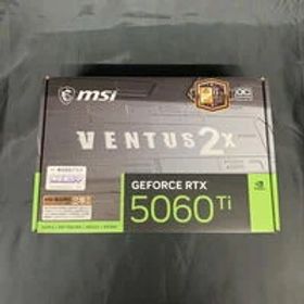 中古 MSI GeForce RTX 5060 Ti 8G VENTUS 2X OC PLUS(RTX5060Ti GDDR7) 3400009787 状態： B:良品