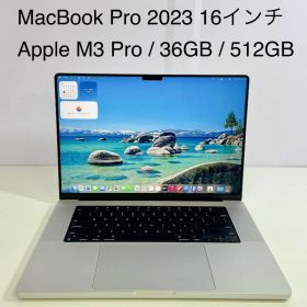【美品】MacBookPro 2023 16㌅ M3Pro 36GB 512GB