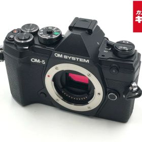 【中古】 【良品】 OM SYSTEM OM-5 ボディ ブラック 【ミラーレス一眼】 【6ヶ月保証】