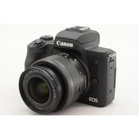 [中古]Canon EOS Kiss M ダブルズームキット ブラック