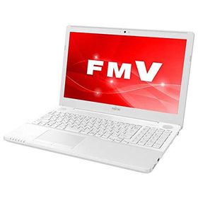 「非常に良い」富士通 15.6型 ノートパソコン FMV LIFEBOOK AH50/C2 プレミアムホワイト（(中古品)
