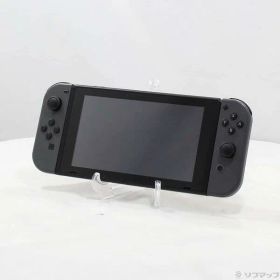 【中古】Nintendo(任天堂) Nintendo Switch Joy-Con (L) ／ (R) グレー (2019年8月モデル) 【368-ud】