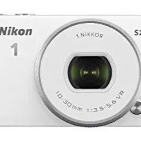 【中古】Nikon ミラーレス一眼 Nikon1 S2 標準パワーズームレンズキット ホワイト S2PLKWH 9jupf8b