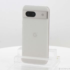 (中古)GOOGLE Google Pixel 8a 128GB ポーセリン GA049 au SIMフリー(295-ud)