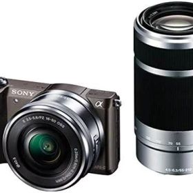 【中古】 ソニー SONY ミラーレス一眼 α5100 ダブルズームキット E PZ 16-50mm F3.5-5.6 OSS + E 55-210mm F4.5-6.3… 当店保証30日間 人気 ミラーレス一眼 ミラーレス デジタルカメラ 中古