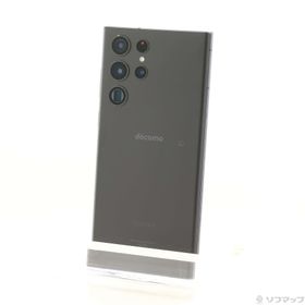 (中古)SAMSUNG Galaxy S22 Ultra 256GB ファントムブラック SC-52C docomo SIMフリー(305-ud)