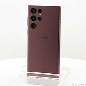 〔中古品〕 Galaxy S22 Ultra 256GB バーガンディ SC-52C docomo SIMフリー ［6.8インチ有機EL／Snapdragon 8 Gen 1／RAM:12GB／ナノSIM］〔中古品〕 Galaxy S22 Ultra 256GB バーガンディ SC-52C docomo SIMフリー ［6.8インチ有機EL／Snapdragon 8 Gen 1／RAM:12GB／ナノSIM］
