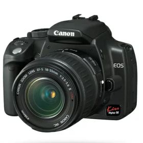 【中古】 Canon EOS kiss Digital N レンズキットブラック