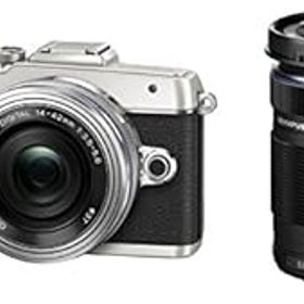 【中古】【39shop】OLYMPUS★PEN E-PL7 EZダブルズームキット シルバー ミラーレス一眼 E-PL7 EZ DZKIT SLV（良い）