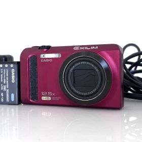 【カシオ】CASIO EXILIM EX-ZR300 レッド コンパクトデジタルカメラ [Exc＋5] #AA213