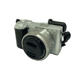 SONY◆デジタル一眼カメラ α6400 ILCE-6400Y ダブルズームレンズキット [シルバー]//