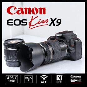 Canon Kiss X9 Wi-Fi ダブルズーム STM 望遠300mm Wレンズ ダブルレンズセット キャノン EOS 0390