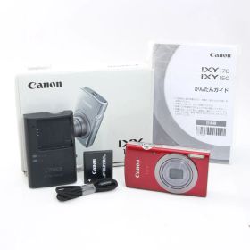 CANON キャノン IXY 150 レッド コンパクトデジタルカメラ