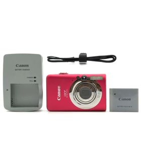 【美品】キャノン Canon IXY DIGITAL 110 IS レッド